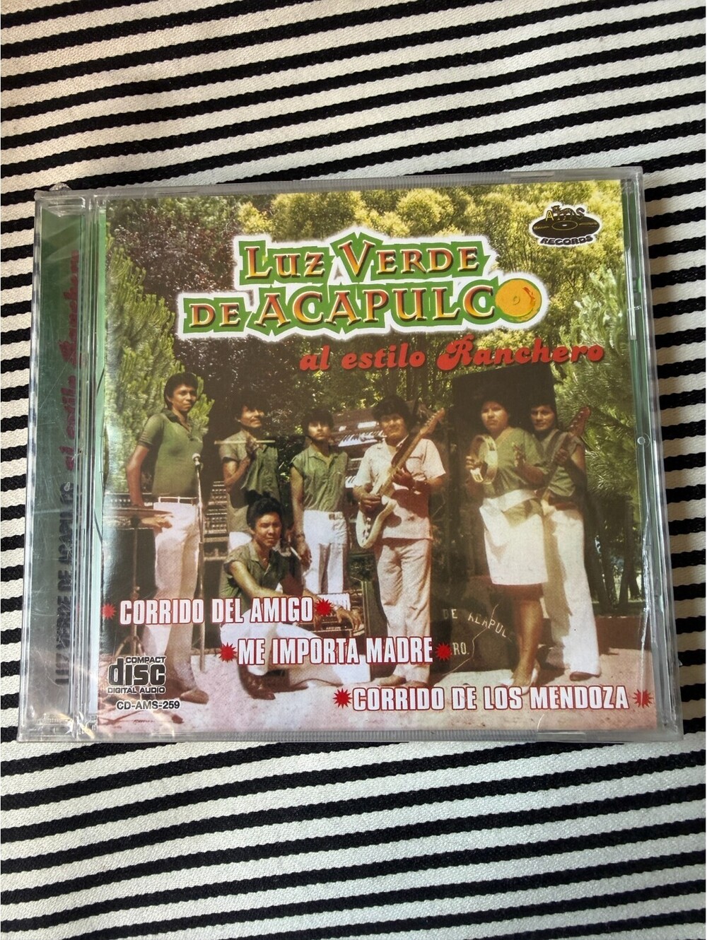 Luz Verde De Acapulco - Al Estilo Ranchero CD (2006) AMS Records
